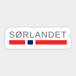 Sørlandet Norway Sticker